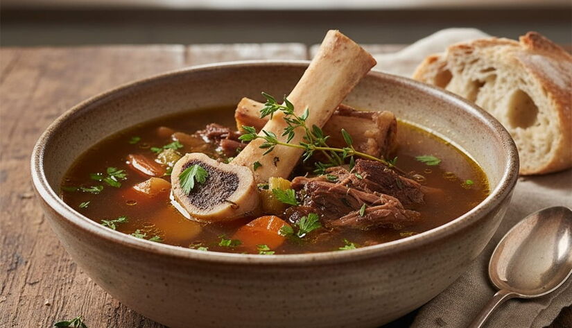 Reconhecido como "ouro líquido" por entusiastas, o caldo de ossos (bone broth) é o centro de um intenso debate entre a comunidade do bem-estar e a ciência médica / Google Gemini