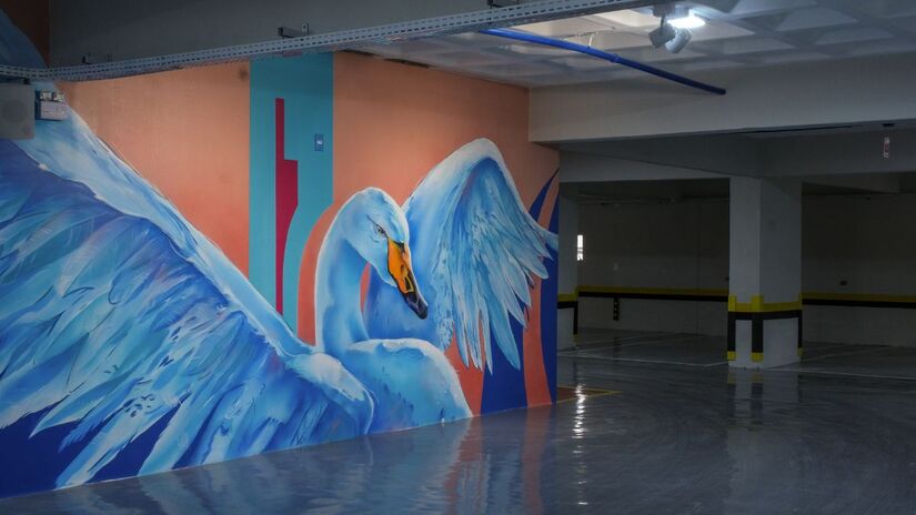 Cisnes, cores clássicas e música erudita: elegância em cada detalhe (Divulgação)