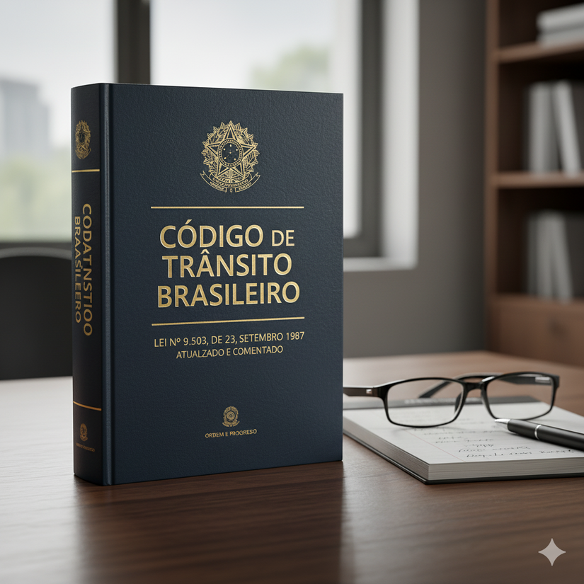 O Código de Trânsito Brasileiro é bem claro sobre as duas placas e suas definições - Imagem gerada por IA/Gemini