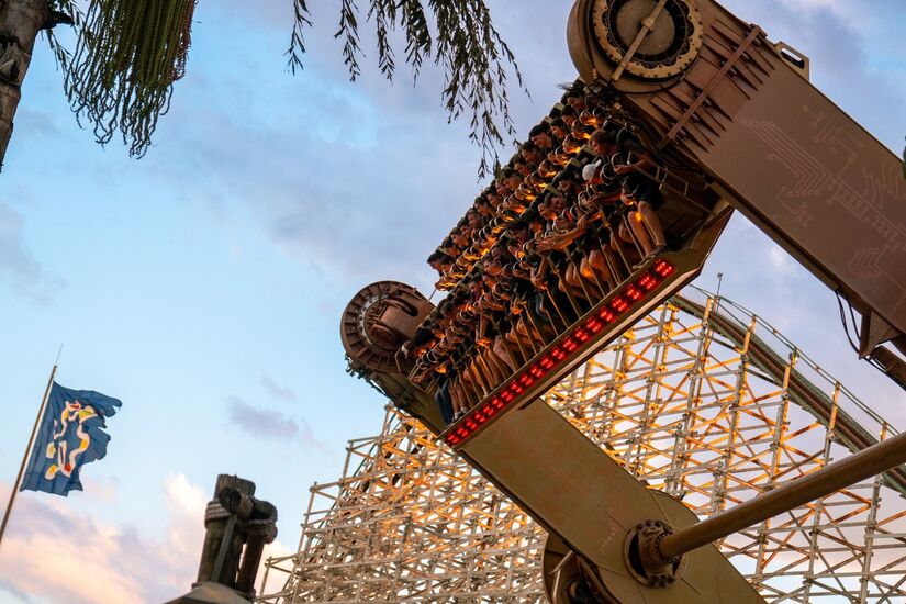 Haja estômago no Ekatomb / Crédito Hopi Hari