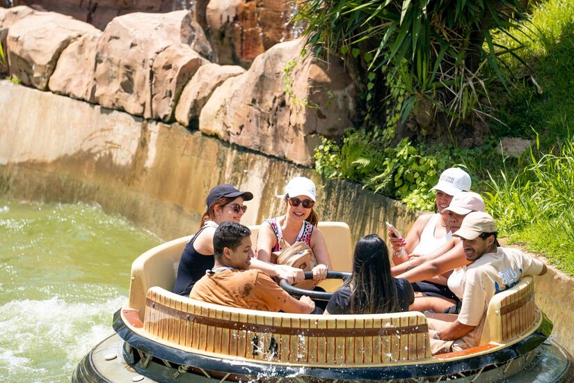 Bora se molhar no Rio Bravo? / Crédito Hopi Hari