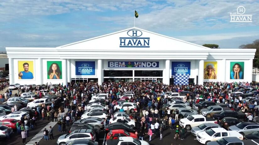 O espaço onde a nova unidade se encontra, já existia, e necessitou de passar por um processo de revitalização para abrigar a loja (Havan/Divulgação)