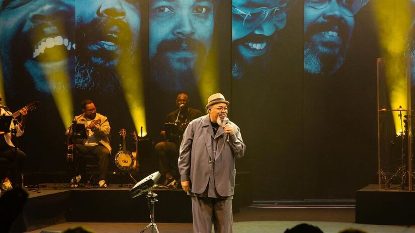 Em setembro, Aragão celebrou seus 50 anos de carreira com show gratuito no Rio/Reprodução/Instagram