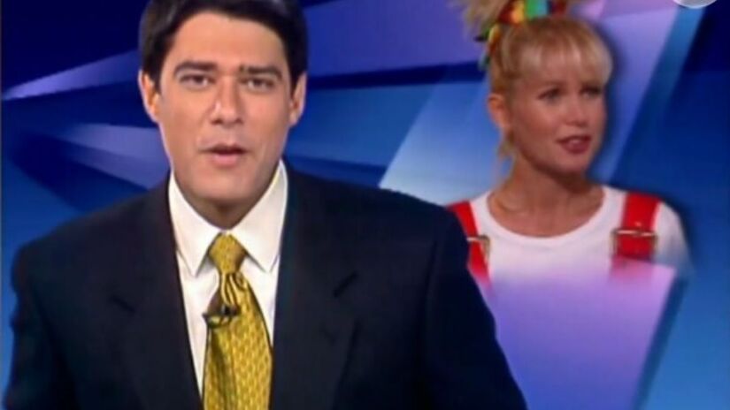 A transmissão foi autorizada pela diretora da apresentadora, que desejava compartilhar o momento com o público/Reprodução/Globo