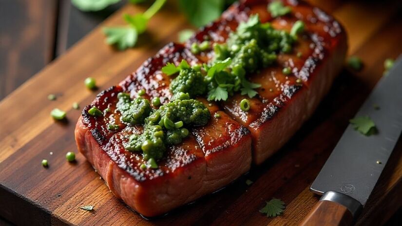 Receita tradicional do sul da América do Sul, o chimichurri leva salsa, orégano, pimenta e vinagre/Freepik