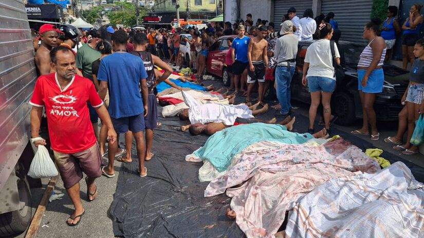 A dimensão da letalidade superou em larga escala a operação na região do Jacarézinho, de 2021, que havia registrado 28 óbitos/Eusébio Gomes/Agência Brasil