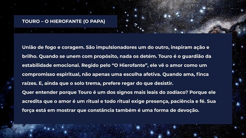 Touro enquanto signo que nasceu para construir e sustentar o amor / Arte/DL