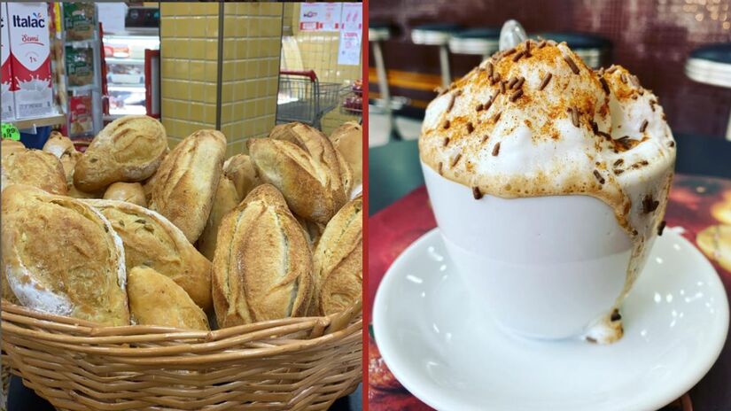 Panificadora Rainha do Embaré: Com ambiente moderno e familiar, a Rainha do Embaré oferece pães e doces preparados com receitas tradicionais. Funciona todos os dias, das 6h às 23h, na Av. Dr. Epitácio Pessoa, 121  Embaré, Santos/ Reprodução Instagram/@panif_rainhadoembare