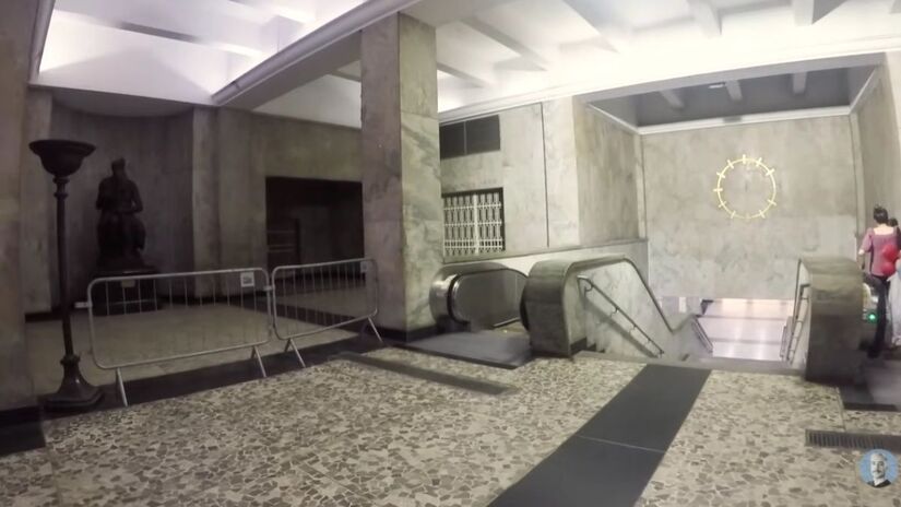 Com mais de 6 mil metros quadrados de revestimento em mármore / Reprodução/YouTube