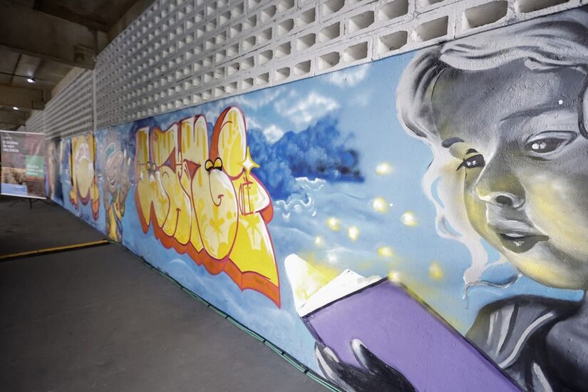 Escola Estadual Parque dos Sonhos, localizada na cidade de Cubatão, e vencedora do Prêmio Melhor Escola do Mundo 2025 (World's Best School Prize), da T4 Education (Divulgação/GovernoSP)