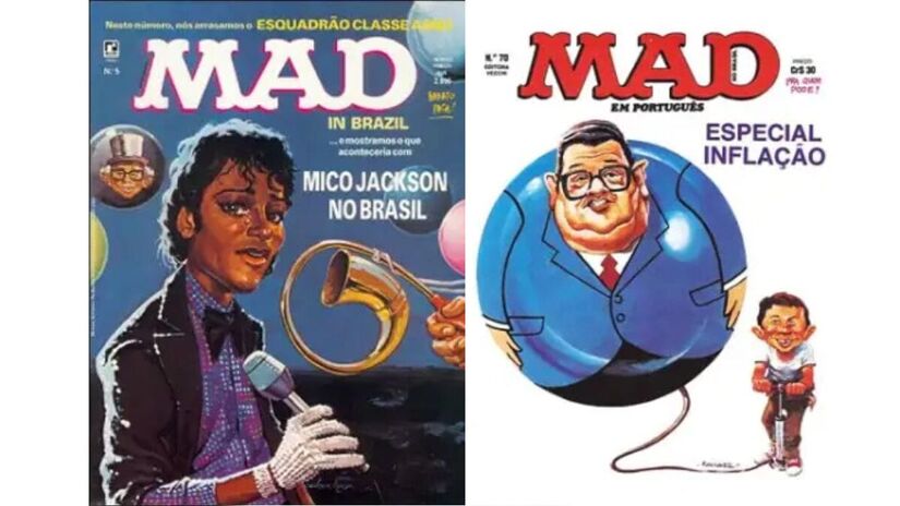 Embora hoje faça parte da DC Comics, a Mad nasceu originalmente como um dos últimos títulos da EC Comics, (Divulgação)