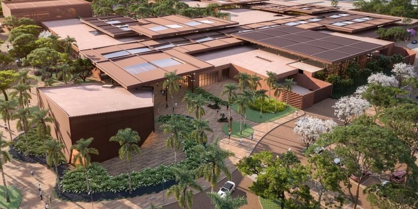 Instalado a menos de 500 metros do aeroporto, o shopping terá como públicos estratégicos os passageiros, visitantes e funcionários (Grupo Partage/Partage Brasília/Divulgação)