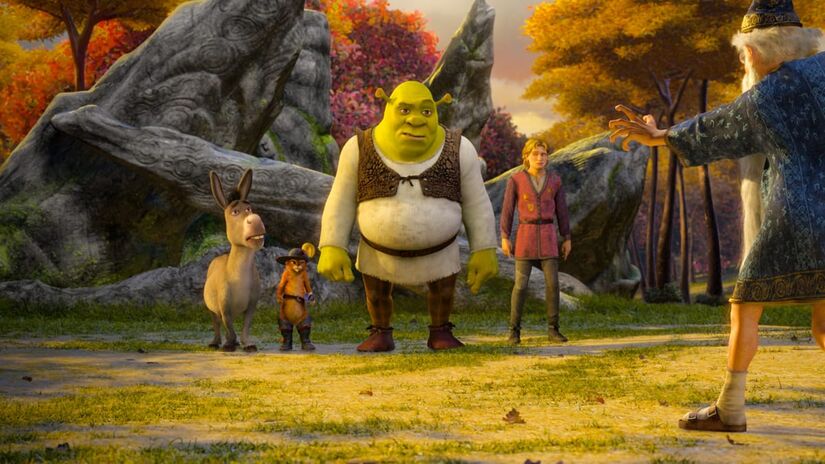 Trilogia de 'Shrek' chegará ao catálogo já no primeiro dia de novembro (Dreamworks/Divulgação)