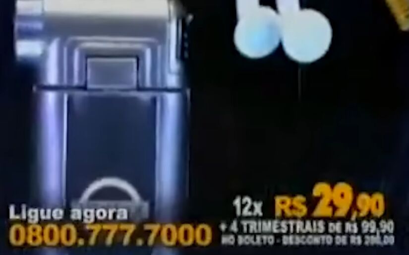 Eram muitas as facilidades de pagamento dadas pela empresa - Reprodução/Youtube
