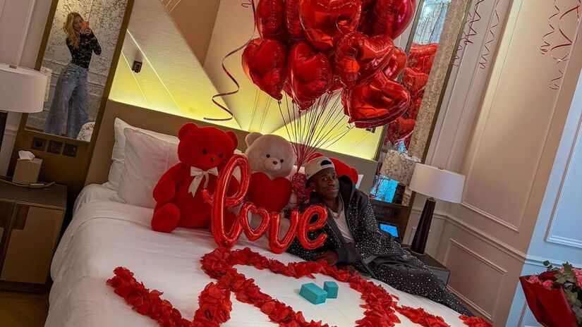 Recentemente, a relação foi abalada após a exposição de prints de conversas de Vini Jr. com outra mulher/Reprodução/Instagram