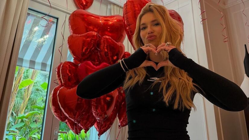 Apesar das notícias tendenciosas, Virginia não escondeu que estava apaixonada pelo atleta/Reprodução/Instagram