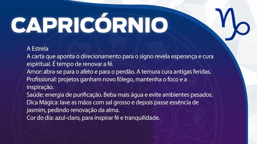 Previsão para Capricórnio / Arte/DL