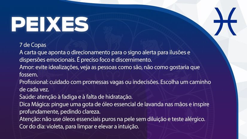 Previsão para Peixes / Arte/DL