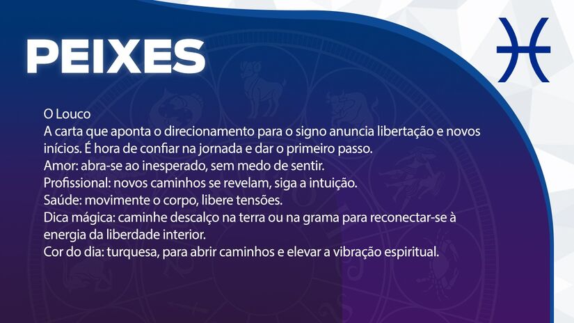 Previsão para Peixes / Arte/DL