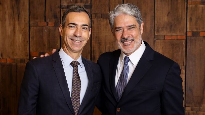 Agora, Bonner passará o bastão para o marido de Ticiane Pinheiro/Divulgação/Globo