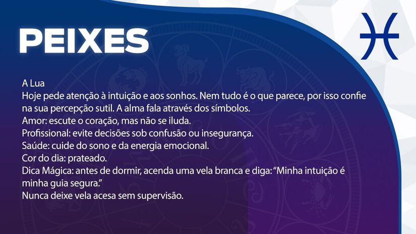 Previsão para Peixes / Arte/DL