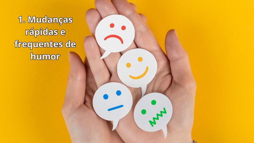 Oscilações bruscas que transformam o comportamento em questão de minutos, tornando difícil prever reações/ Freepik
