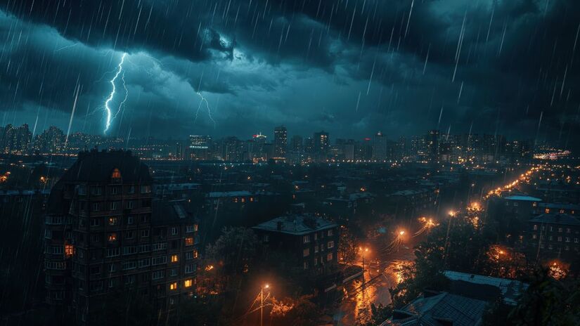 Segundo informações divulgadas pelo site Climatempo, a temperatura nesta segunda pode variar entre a mínima de 20ºC e máxima de 23ºC (Imagem gerada por IA/Freepik)