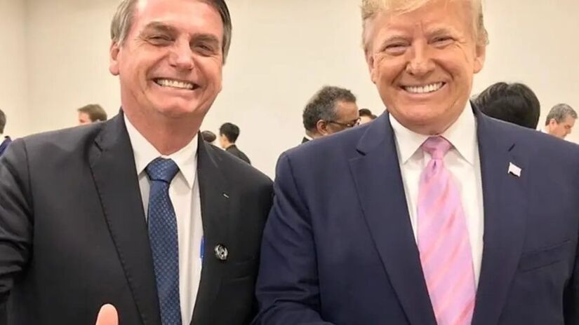 Ainda não se sabe, porém, se até mesmo Donald Trump aparecerá no filme (Twitter/Jair Bolsonaro)