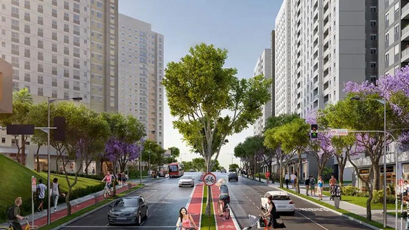 Além disso, o condomínio possui câmeras e ronda 24 horas, além de postos da Guarda Civil Metropolitana. (Reserva Raposo/Divulgação)