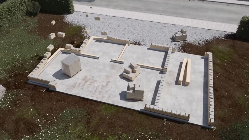 Desenvolvida na Bélgica pela startup Gablok, eles estão disponíveis em três comprimentos diferentes (30 cm, 60 cm e 90 cm), com altura e profundidade iguais a 30 cm (Gablok/Youtube/Reprodução)