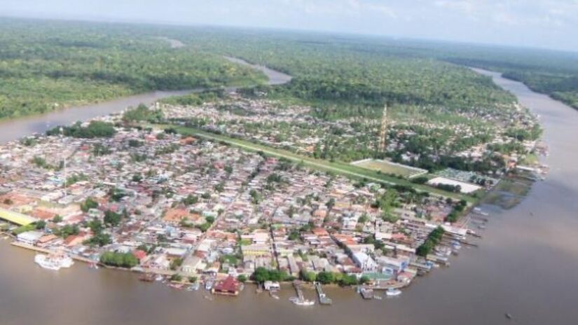 Na cidade onde carros não circulam desde 2002, a bicicleta e o bicitáxi são os reis do transporte urbano / Afuá/Reprodução