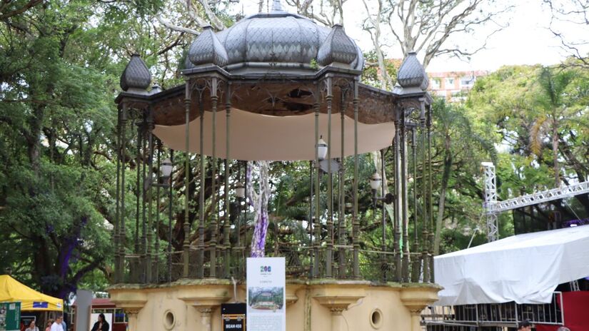 Alamedas históricas do Jardim da Luz, o parque mais antigo de São Paulo