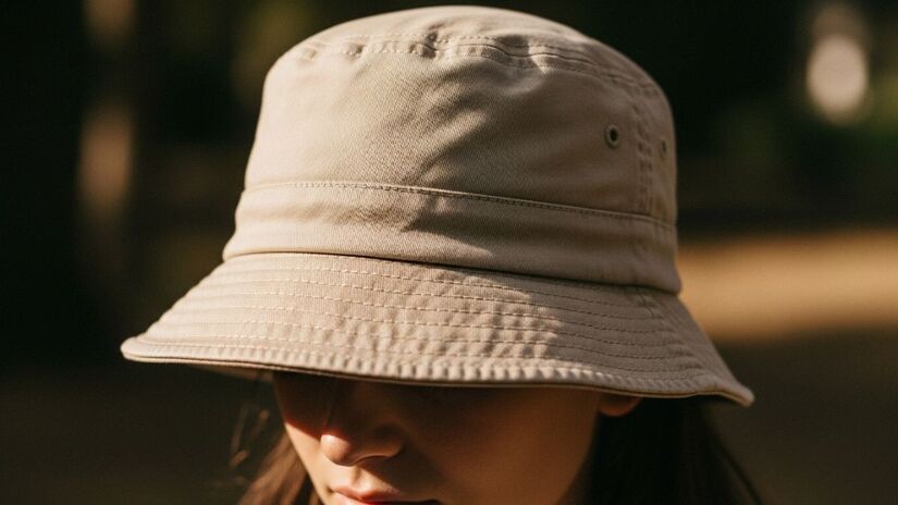 O chapéu bucket oversized surge como fenômeno inesperado do verão 2026, conquistando tanto o público masculino quanto feminino / Imagens geradas por IA/ImageFX