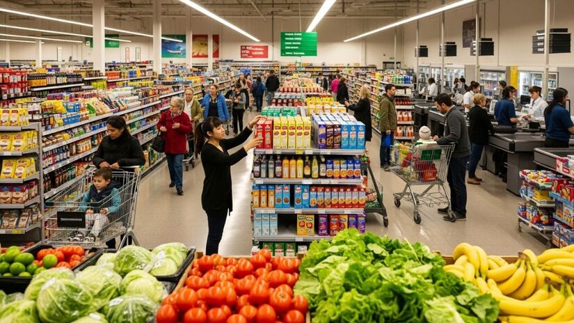 A rede russa Vantajoso, do grupo Svetofor, vai abrir sua primeira loja no Brasil em Americana, São Paulo, em 2025 / Imagens geradas por IA/ImageFX