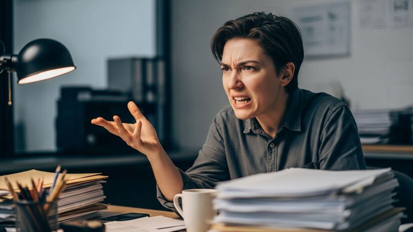 O ato de reclamar repetidamente reforça padrões mentais negativos e alimenta a insatisfação / Imagens geradas por IA/ImageFX