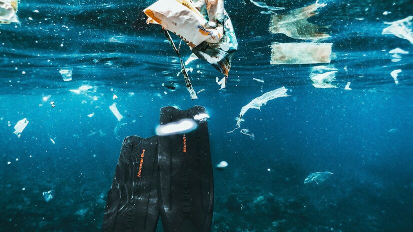 Microplásticos se espalham pelo oceano e afetam espécies marinhas em toda a costa brasileira /Unsplash