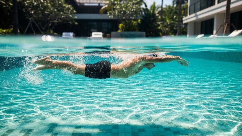 O complexo foi inaugurado no final de 2006 após cinco anos de construção pela Crystal Lagoons Corporation