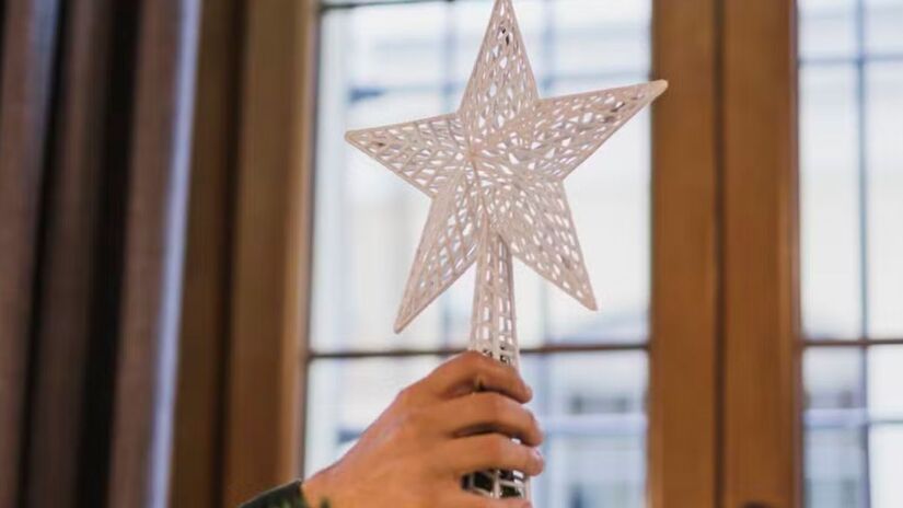 Separe os seguintes itens: 

Arame
Fita crepe
Cola
Fita larga e fina
Alicate / Freepik
