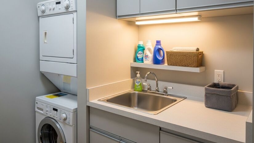 O tanque de sobrepor é instalado diretamente na bancada, otimizando o ambiente e dispensando reformas complexas
