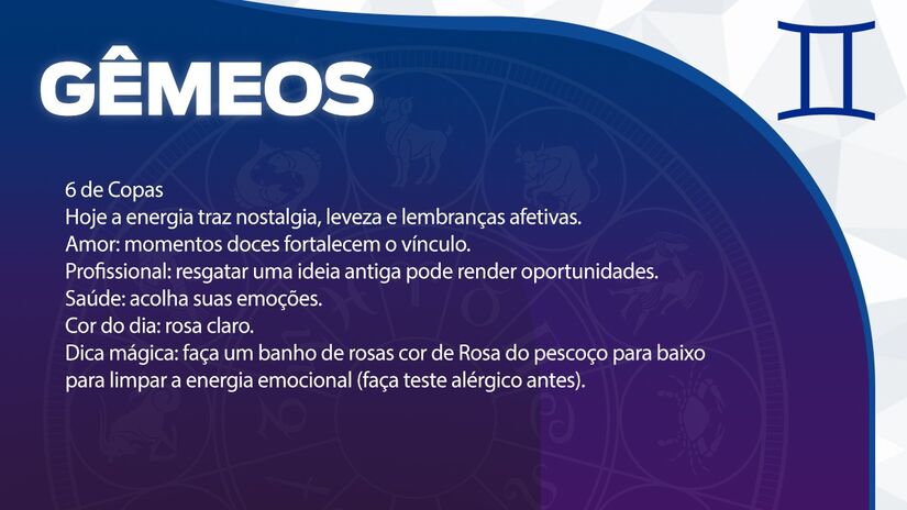 Previsão para Gêmeos / Arte/DL 