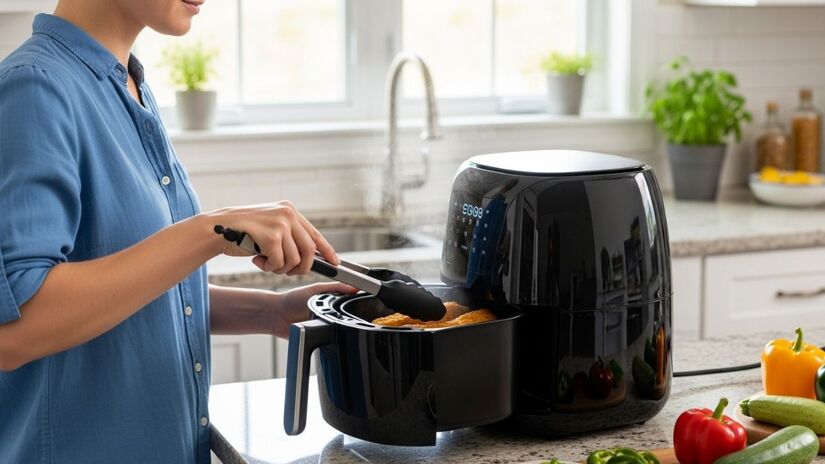 O aparelho reúne várias funções que normalmente exigiriam múltiplos eletrodomésticos (imagens ilustrativas) / Imagens a seguir gerada por IA/ImageFX