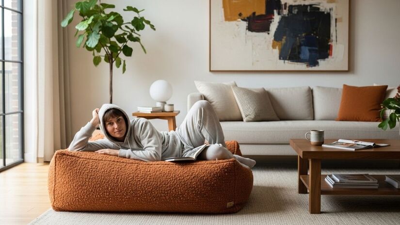 O pufe é a nova tendência, combinando praticidade e design moderno