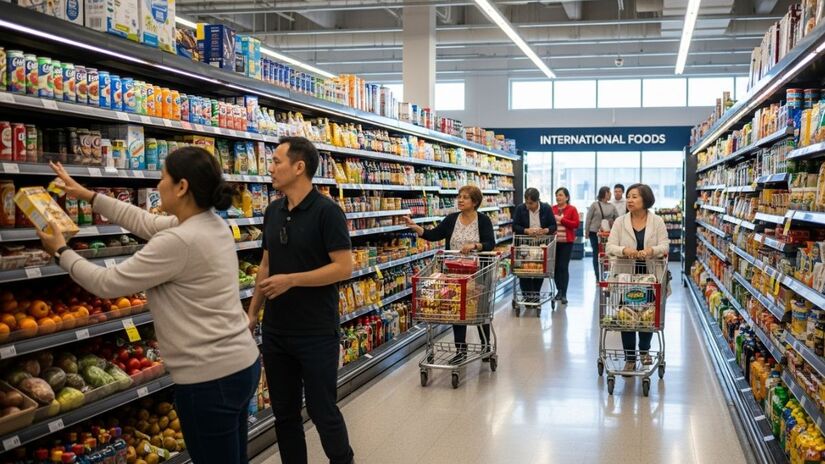 O supermercado opera no modelo ultra-hard-discount, com preços até 30% mais baixos que atacarejos tradicionais