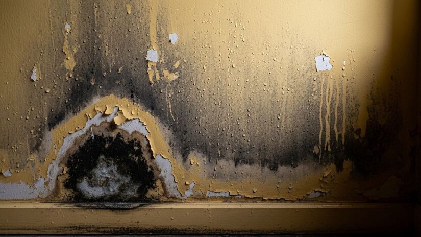 Medidas preventivas, como ventilar os cômodos, evitar secar roupas dentro de casa e usar recipientes com bicarbonato, reduzem a umidade