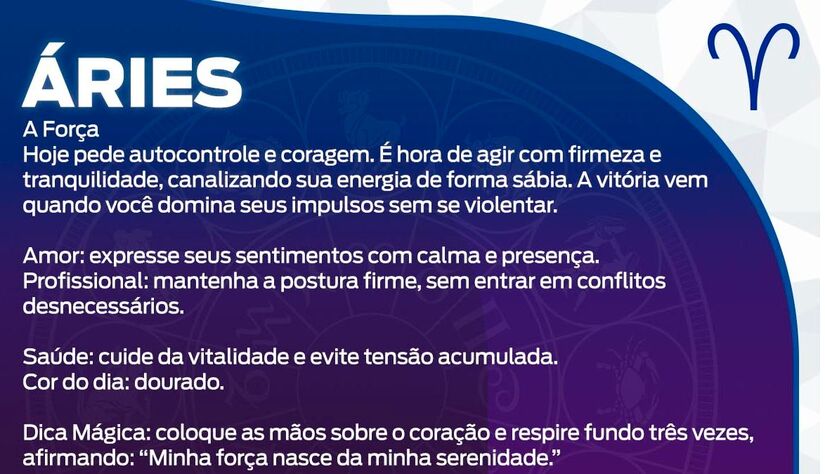 Previsão para Áries / Arte/DL
