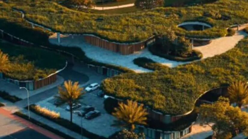 Centro esportivo de alto rendimento contará com quadras, campo oficial, alojamentos e estrutura completa para treinamento profissional. /Divulgação