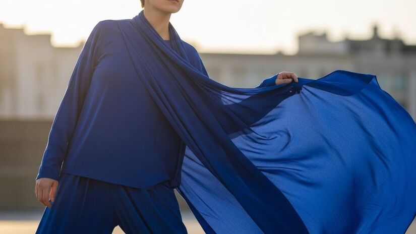 Azul é associado ao foco, calma e clareza mental