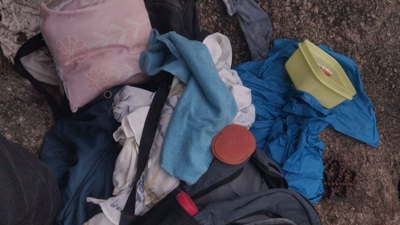 Antes da entrada das equipes, drones foram utilizados para mapear as quatro trilhas de acesso à ilha/ Divulgação