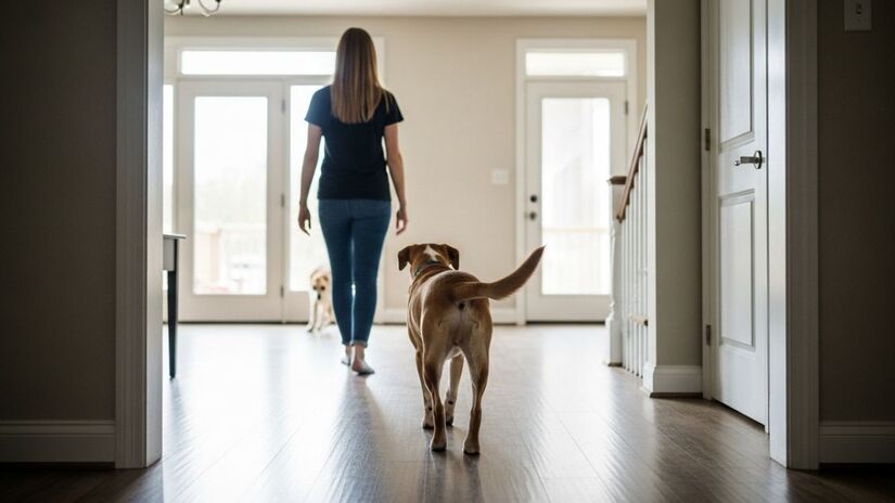 Seguir o dono não é apenas um pedido de atenção, mas uma forma de demonstrar vínculo emocional