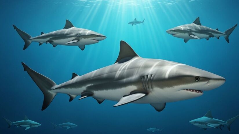 A maioria das espécies que passam pela costa de São Paulo é de pequeno e médio porte e não representa perigo